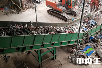 China Zhejiang Bulky Waste Disposal Production Line
