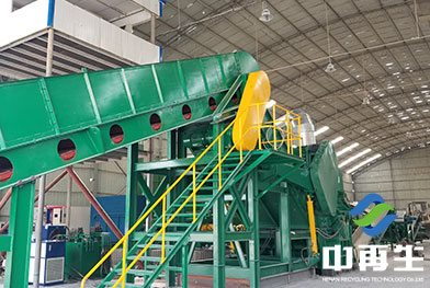 China Zhejiang Bulky Waste Disposal Production Line