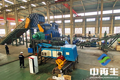 China Zhengzhou Bulk Waste Disposal Production Line
