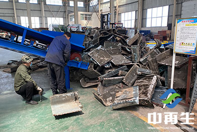 Large Scale Industrial Waste Crusher Project